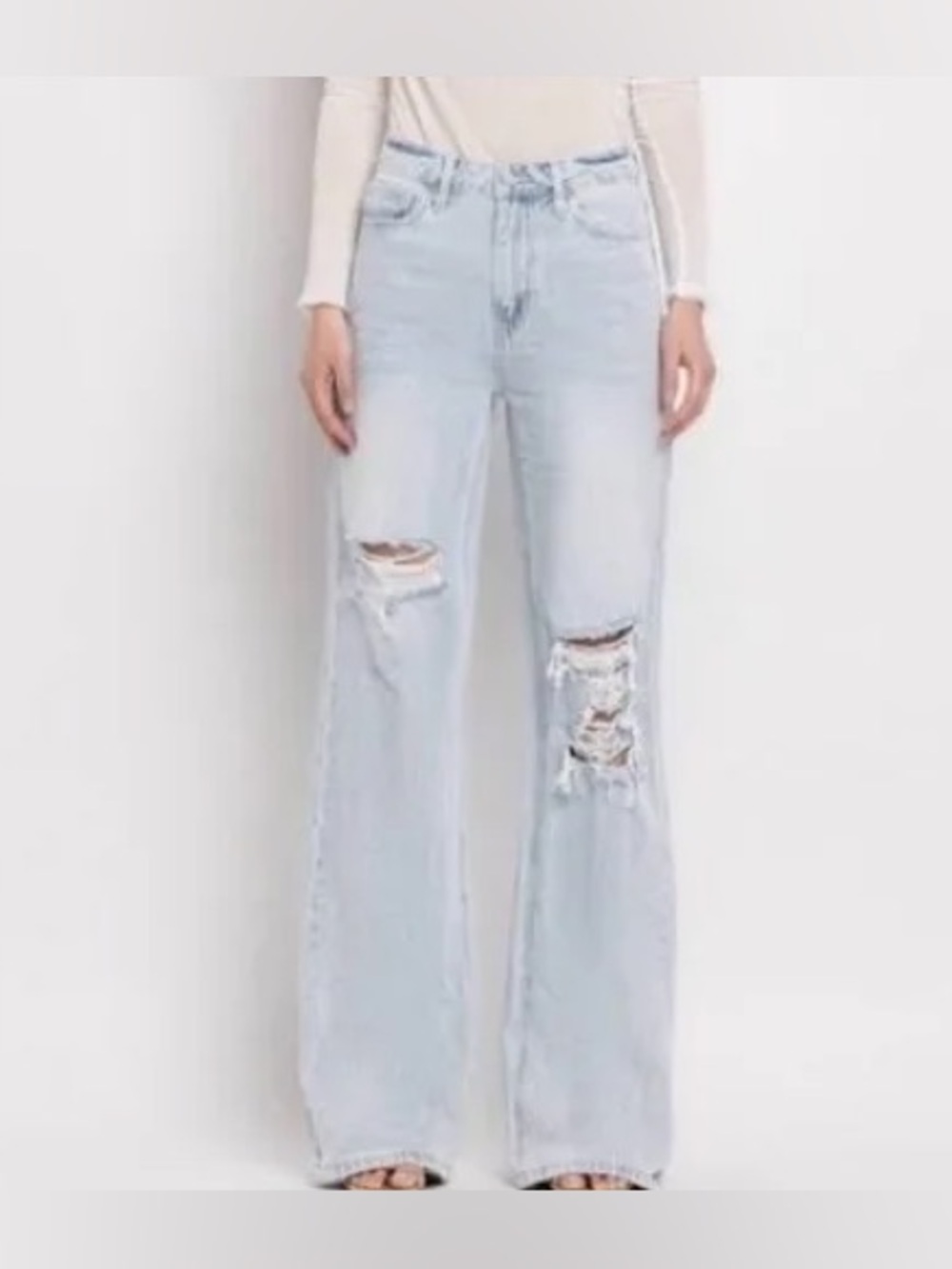 Vervet Leslie 90’s Vintage Flare Wide Leg Jeans